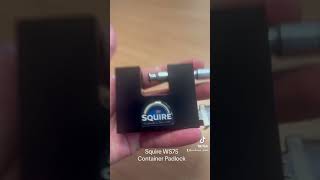 Squire WS75 Container Padlock