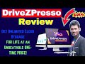 DriveZPresso Review + Bonuses | Store, Host, Share and Backup All Your Files-ONE-TIME PRICE!