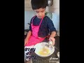 aadhya nalbandu cookingchallenge quarantinetime stayhome halfboiled breakfastchallenge yummy