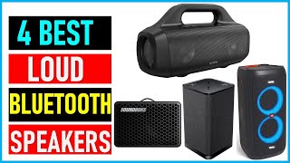 ✅Best Loudest Bluetooth Speakers 2024 | Top 4 Best Loudest Bluetooth Speakers reviews in 2024