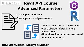Advanced Parameters Course in Revit API | Intro
