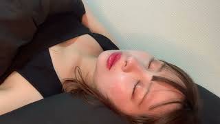 【175-3】美女モデルほんさんの仰向け恍惚寝顔 3 Beauty Model Hon's Lying Ecstatic Sleeping Face 3