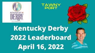 Kentucky Derby Leaderboard 2022 Tawny Port