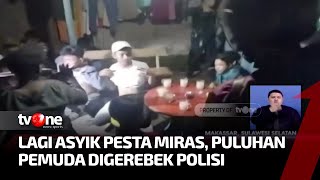 Polisi Gerebek Pesta Miras di Makassar, 29 Pemuda Ditangkap | Kabar Pagi tvOne