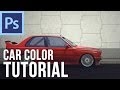 Adobe Photoshop CS6 - Change Car Color