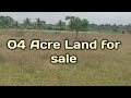 4 Acre 20 kunta Land for sale near nanjangud Your properties youtube channel