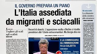 Rassegna stampa 14 settembre 2023. Quotidiani nazionali italiani. Prime pagine dei giornali di oggi