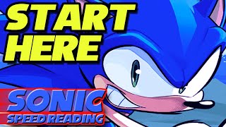 Where to jump into Sonic comics | Sonic Speed Reading