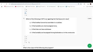 Programming in Java week 3 Assignment Solution Nptel 2025