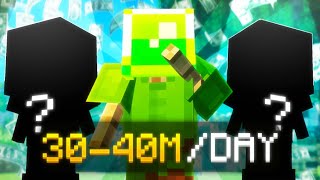 HOW THE MINION UPDATE MADE A MINION MAKE 30-40M COINS A DAY DOING NOTHING... (Hypixel Skyblock)