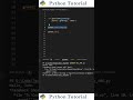 Optional Function Parameters In Python | Python Tutorial