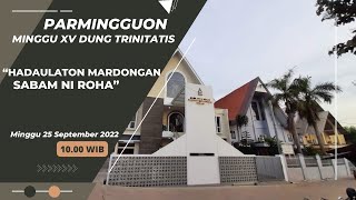 PARMINGGUON PAGI II, 25 SEPTEMBER 2022 - Pkl. 10.00 WIB (Bahasa Batak)