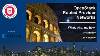 OpenStack Routed Provider Networks- What, why and how.