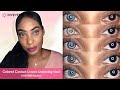 My Favorite Colored Contacts for Every Occasion⁠| MYEYEBB Review #colorcontactlenses #makeup #beauty