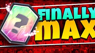 FINALLY!!! MAX LEGENDARY CARDS! Clash Royale