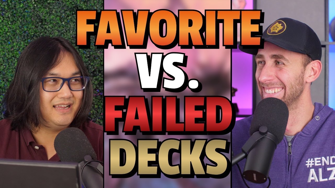 Favorite Decks Vs Failed Decks | When To Scrap A Deck | Personal Deck ...