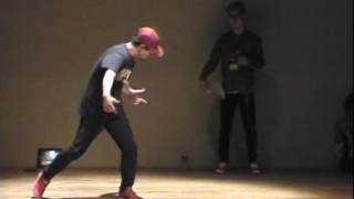 Shunji (Mortal Combat crew) vs Yosshu (Body Carnival) bboy battle at Full Throttle Top 8