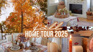 FALL COTTAGE HOME TOUR 2025 | thrifted + vintage fall home tour 🍂🏠
