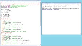 Unit Convert Program