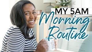 My Productive Morning Routine | 5am Morning Routine Working Mom Edition