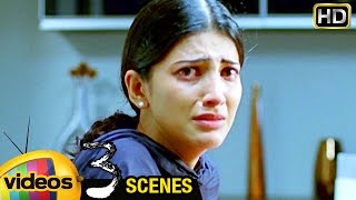 Shruti Haasan Shocked by Dhanush | 3 Telugu Movie Scenes | Sivakarthikeyan | Anirudh | Mango Videos