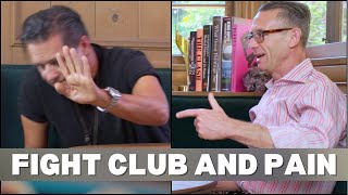 CHUCK PALAHNIUK and GEORGE on stories that hurt FIGHT CLUB and what was too much even for him!