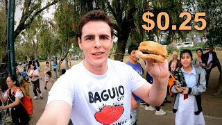 $0.25 Burger in Baguio, Philippines 🇵🇭
