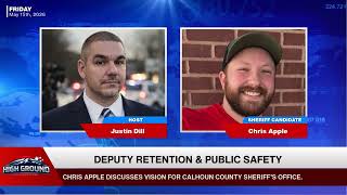 Chris Apple Reveals Vision for Calhoun County Sheriff