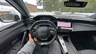 2023 Peugeot 408 GT Plug-In Hybrid 225 | POV Driving, Exterior, Interior & i-Cockpit