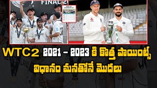 World Test Championship 2021-23 New Points System | Ind vs Eng | Telugu Buzz