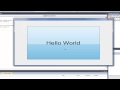 Hello World Program in Visual Basic