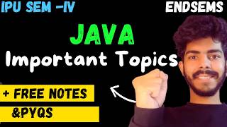 Java Programming Most Important Questions | GGSIPU B.Tech