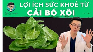 Lợi ích sức khoẻ của Rau Bina (cải bó xôi)| #bacsivudaiduong