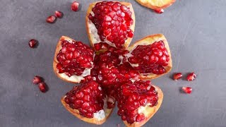 How to Cut a Pomegranate {Easy!}