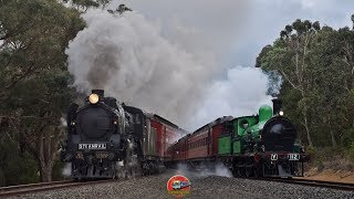 Steamrail - Ballarat Steam Shuttles 2019 | Y112 \u0026 A2986