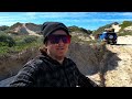 exploring lancelin sand dunes u0026 beach western australia