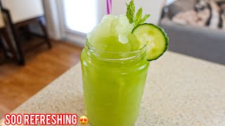 How To Make Frozen Cucumber Lemonade