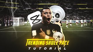 Trending Skull Face Edit Tutorial || Capcut Tutorial