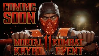 Mortal Kombat 11 Ultimate - Krypt Event #6 Scorpion Path of Fire Mask Is Back