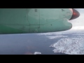 widerøe wf0953 dash 8 100 vadsø kirkenes airport take off u0026 landing hd