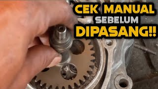 POMPA OLI  CB  INI CARA CEK MANUALNYA !