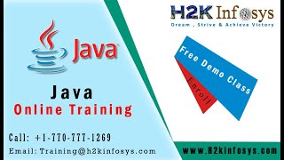 Java Online Training Demo Classes - J2EE Course Tutorials for Beginners