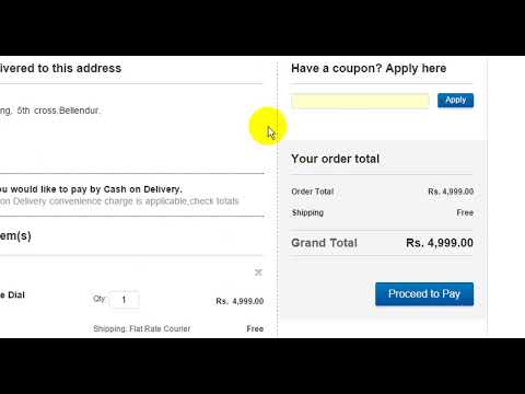 How To Place An Order Through Cash On Delivery in Ebay How To Place An Order Through Cash On Delivery in Ebay