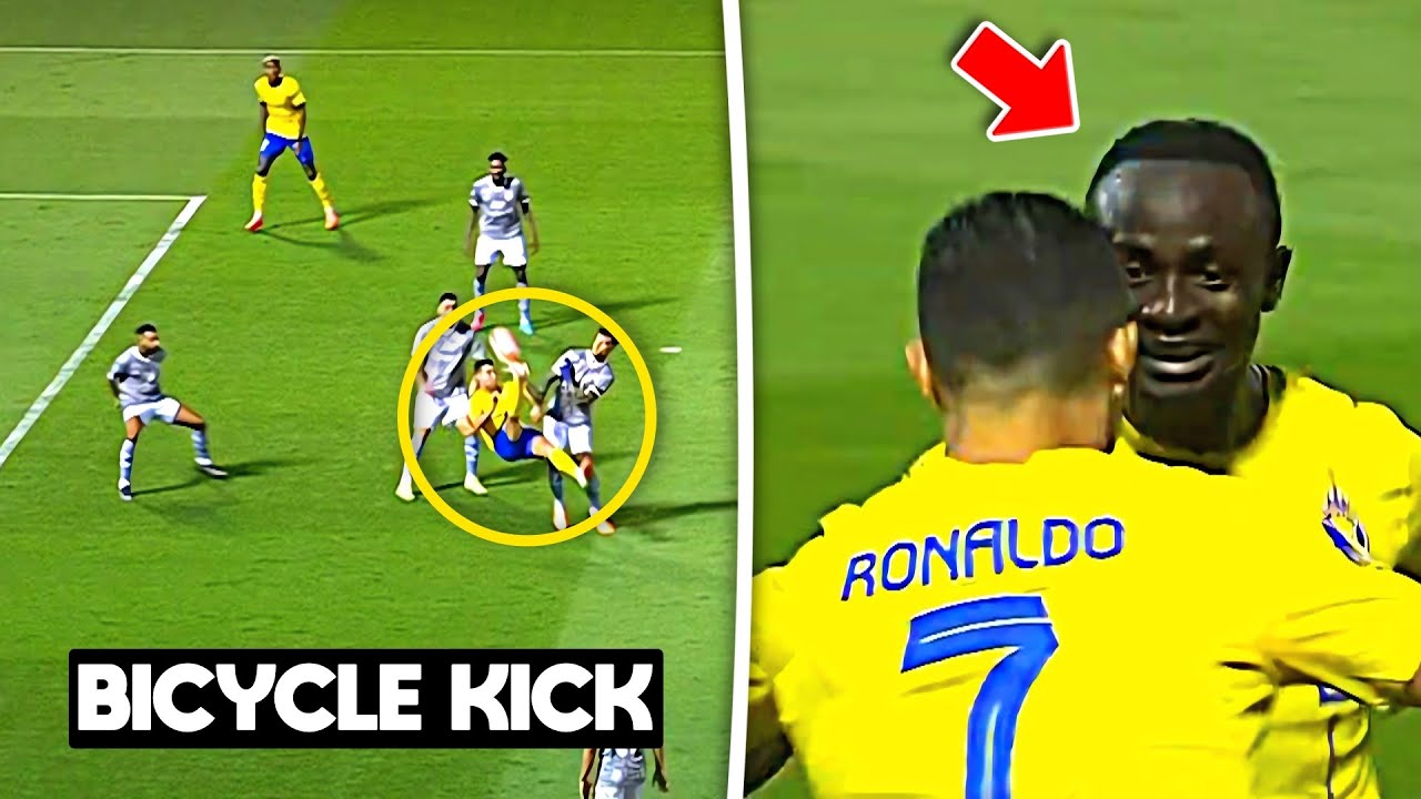 Cristiano Ronaldo's BICYCLE KICK Assist & Goal Vs Al Tai 🤯🎯 - YouTube