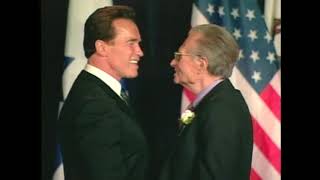 Governor Arnold Schwarzenegger Speech Honouring Holocaust Survivors at 2005 March of the Living Gala