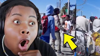 THEY JUMPED HIM SO HE SHOT HIM WITH A GLOCK (REACTION)