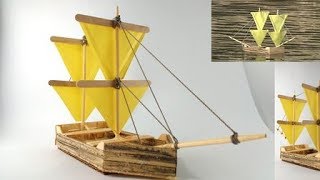 How to Make a Sail Boat