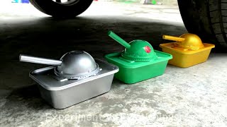 Experiment Car vs Toy Tank | Crushing Crunchy & Soft Things by Car