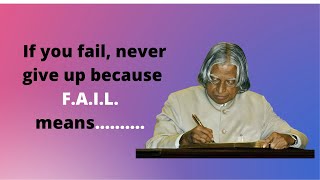 Top 5 Inspirational & Motivational Quotes by APJ Abdul Kalam | Missile Man of India| BD ZONE