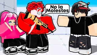 La Estaban ACOSANDO, Así que Entré a DEFENDERLA... (mi NOVIA?)